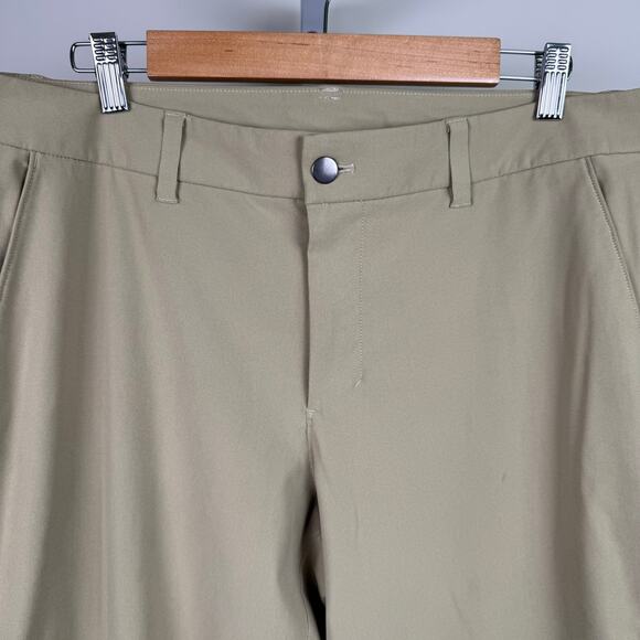 Lululemon ABC Khaki Long Pants Men's Size 34 - Picture 4 of 9